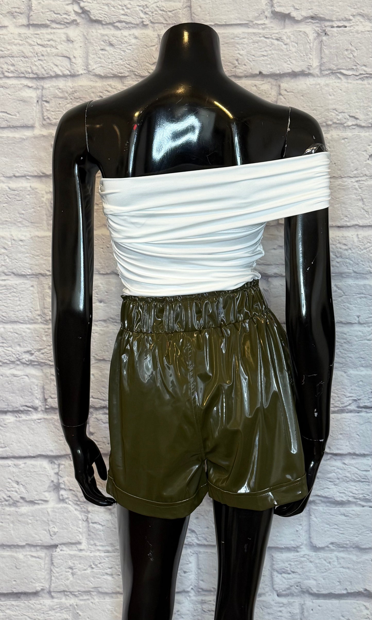 Polished Paperbag Shorts