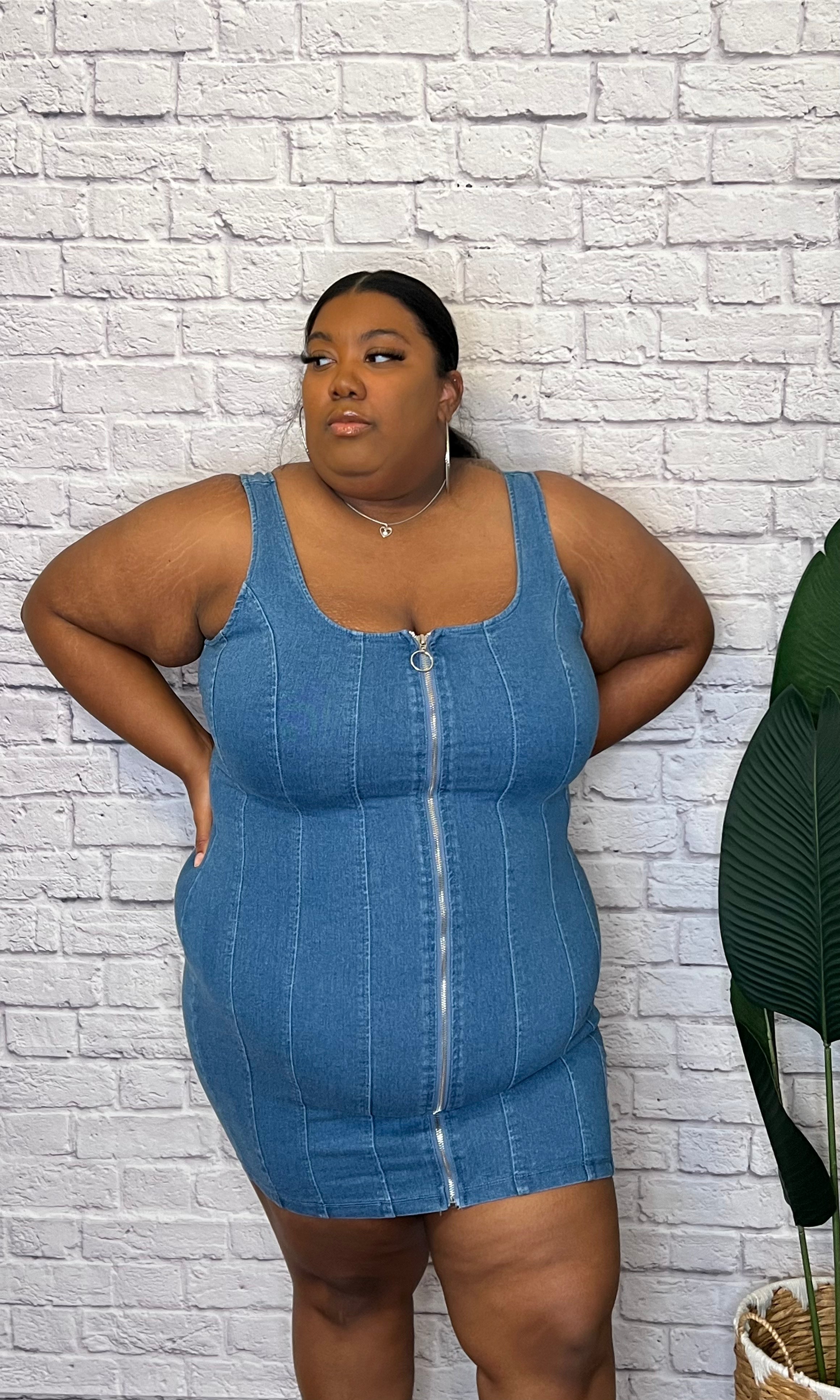 Tight 2024 jean dress
