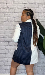 Power Play Oversized Blazer Dress