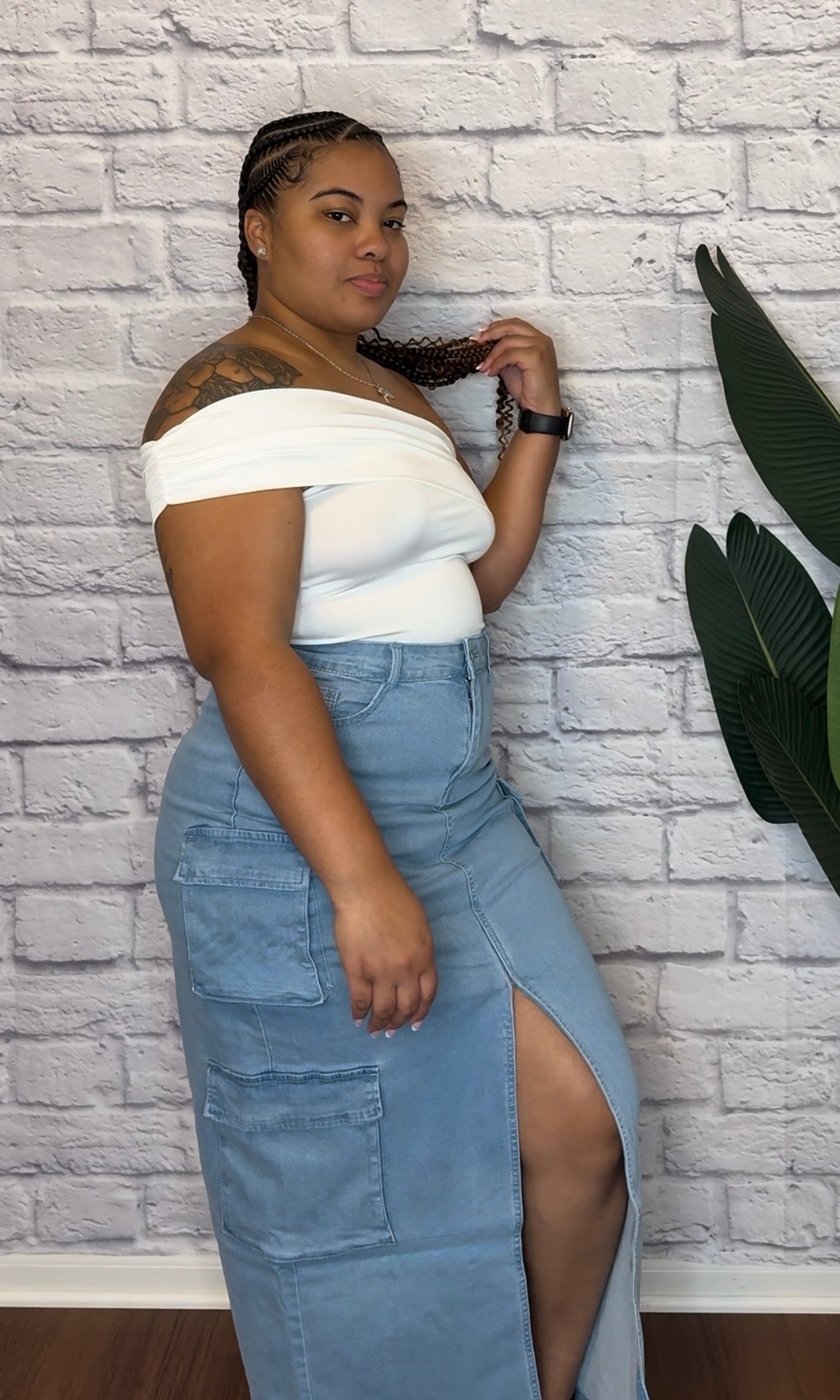 Laelynn Maxi Cargo Skirt
