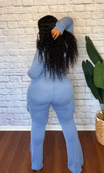 Invite Me Over 2 Pc Jumpsuit • Curve