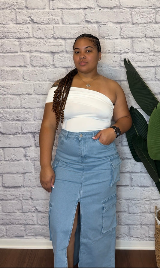 Laelynn Maxi Cargo Skirt