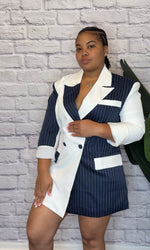 Power Play Oversized Blazer Dress