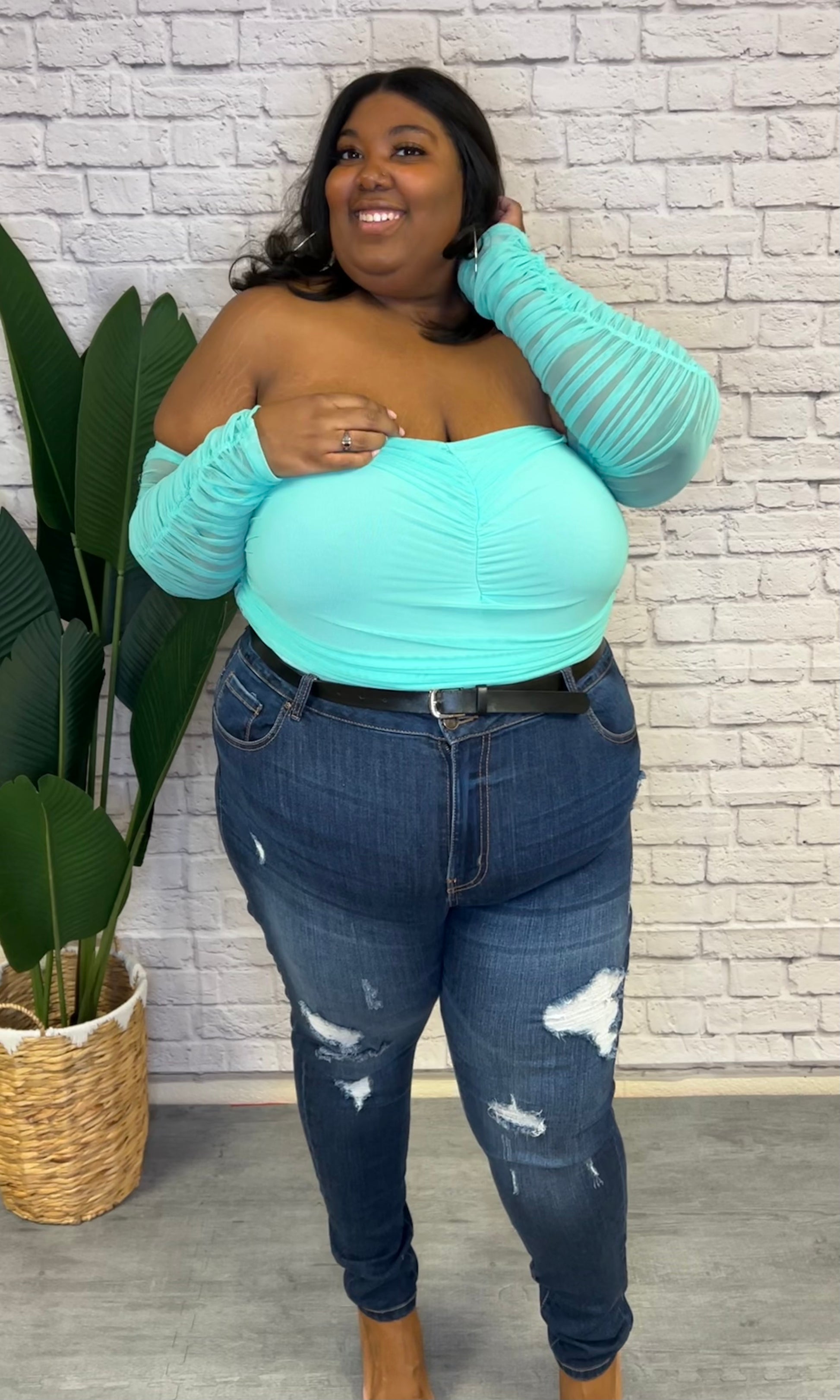 Miss Flirty Bodysuit • Curve, Plus Size Bodysuits
