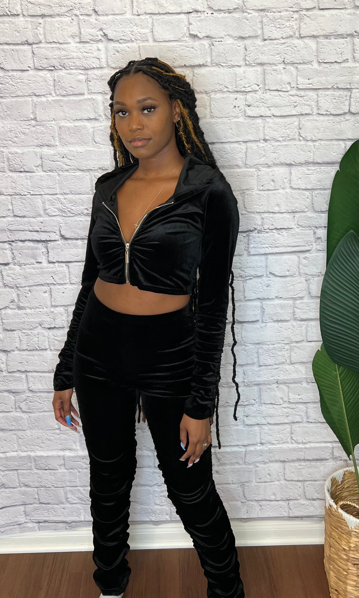 Top Notch Velour Set | Women's Contemporary Clothing Boutique Top Notch Velour Set | Women's Contemporary Clothing Boutique